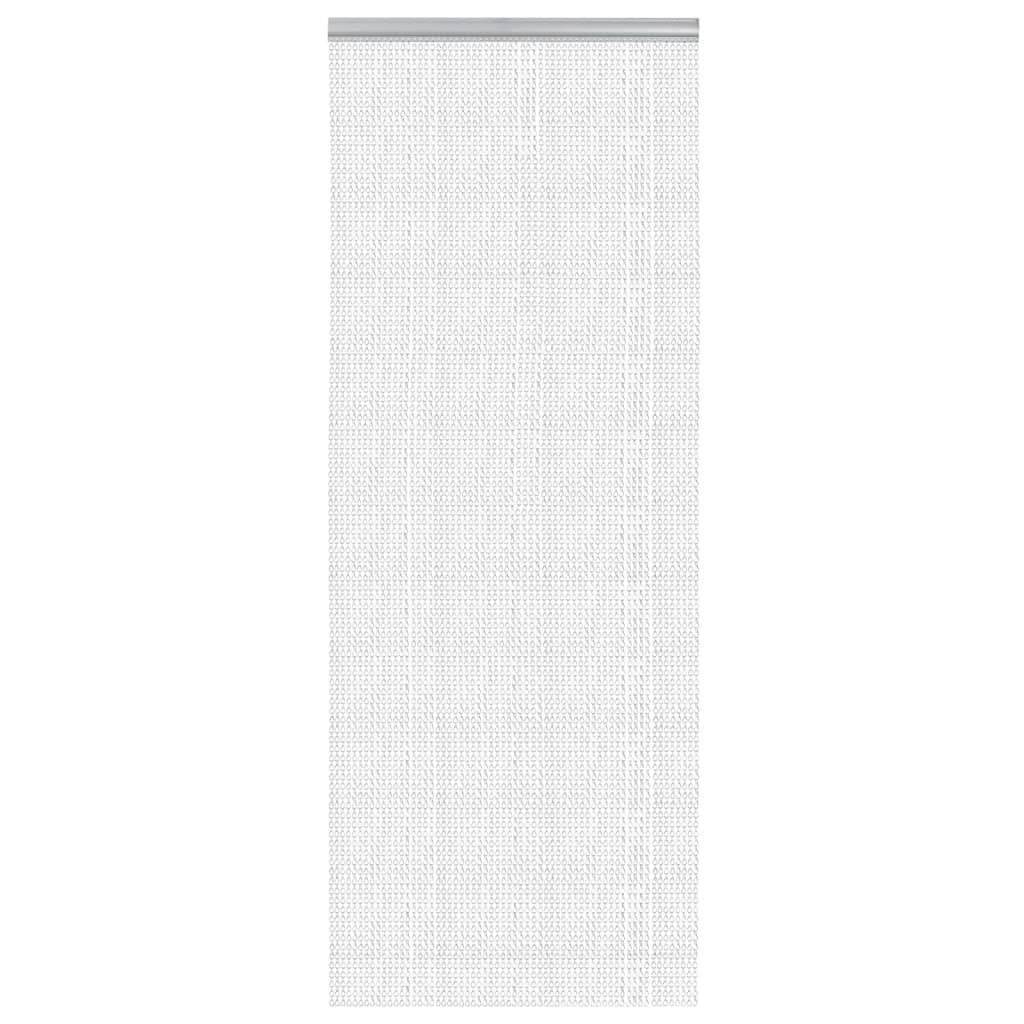 Türvorhang aus Ketten 56x186 cm Aluminium