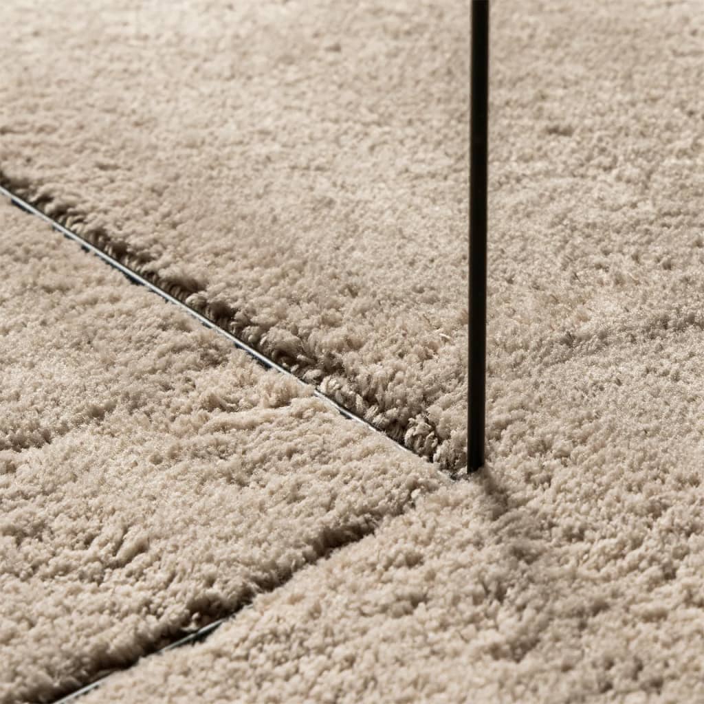 Teppich HUARTE Kurzflor Weich und Waschbar Anthrazit 60x110 cm