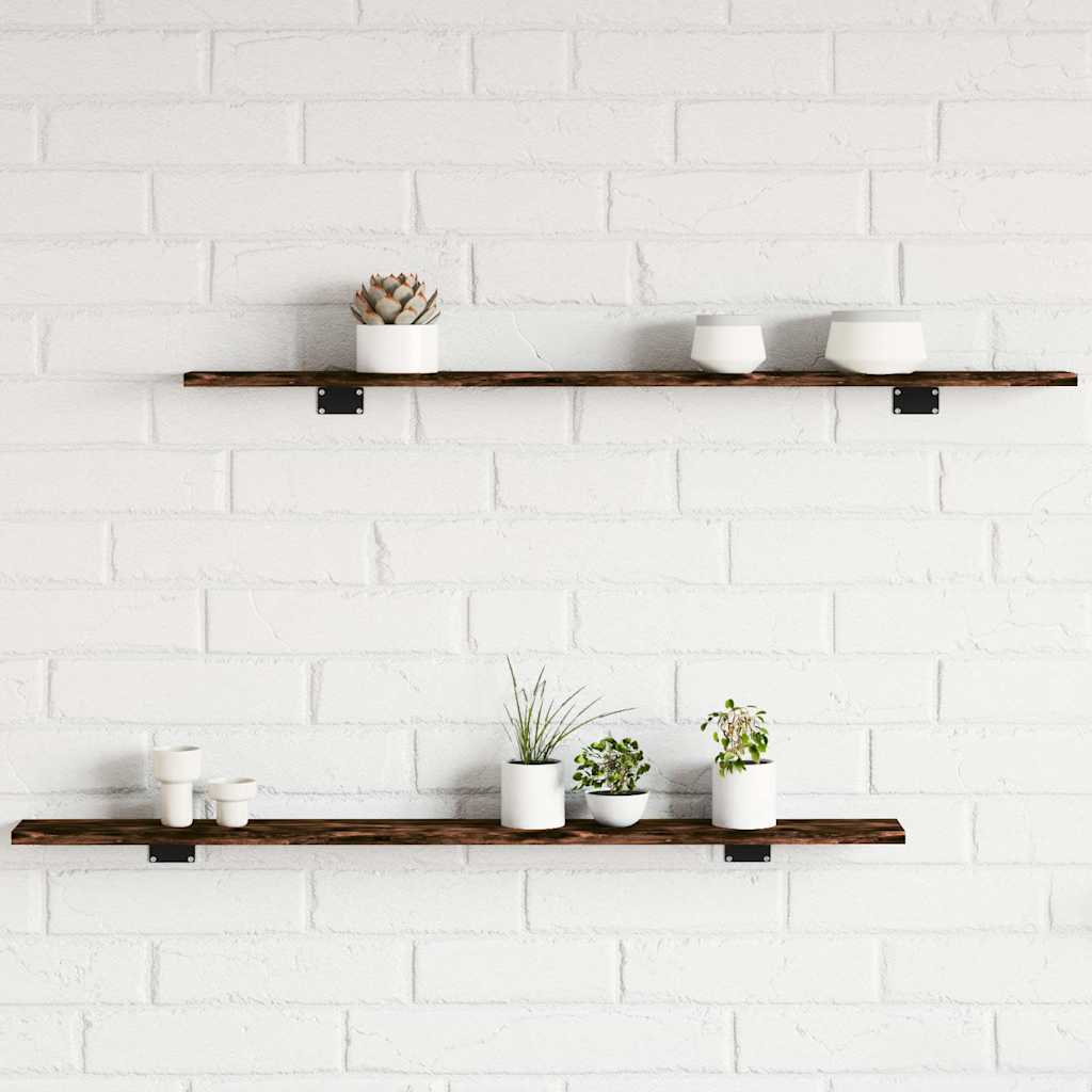 Bücherregal-Bretter 4 Stk. Weiß 40x10x1,5 cm Holzwerkstoff