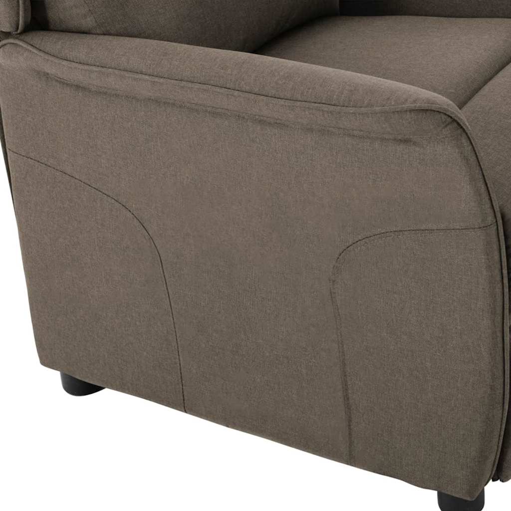 Liegestuhl Hellgrau 66,5 x 94 x 101,5 cm Polyester
