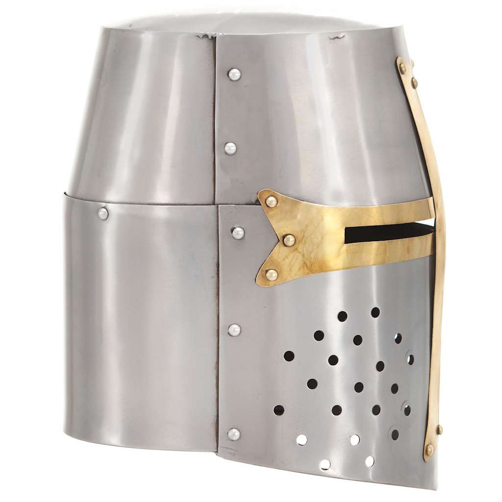 Preußische Pickelhaube Antik Replik für LARP Schwarz Stahl