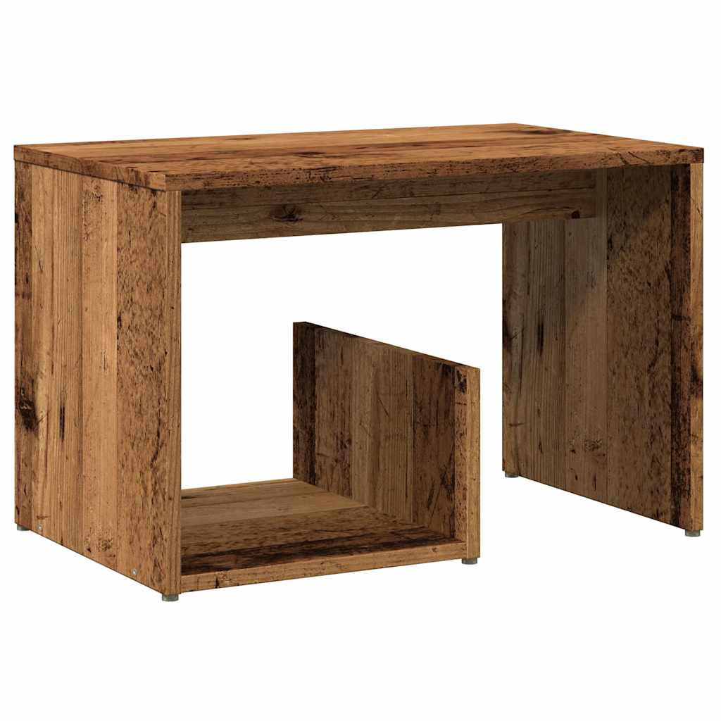 Beistelltisch Weiß 59x36x38 cm Holzwerkstoff