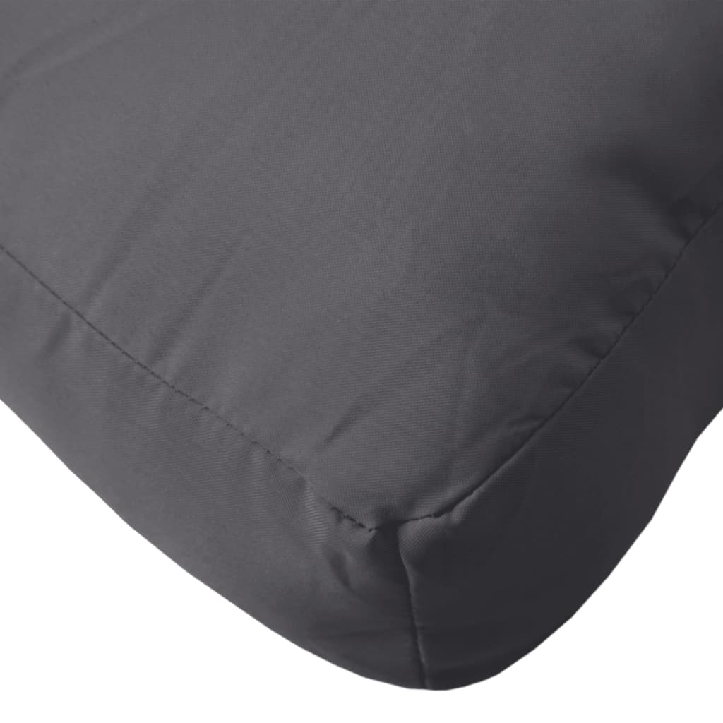 Palettenkissen 3-tlg. Taupe Stoff