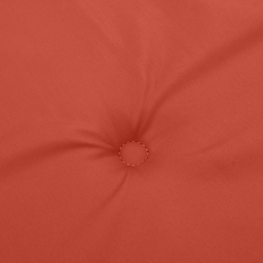 Hochlehner-Auflagen 2 Stk. Melange Anthrazit 120x50x7cm Stoff