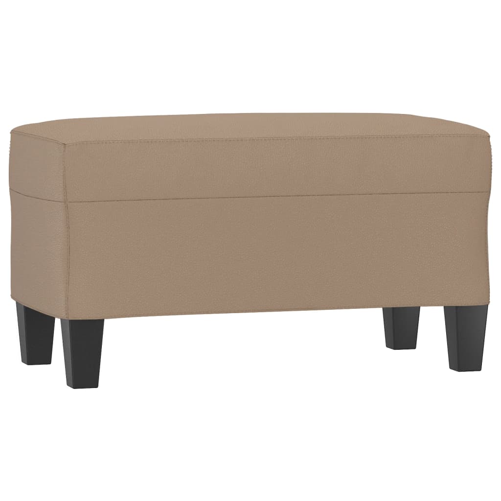 Sitzbank Schwarz 70x35x41 cm Kunstleder