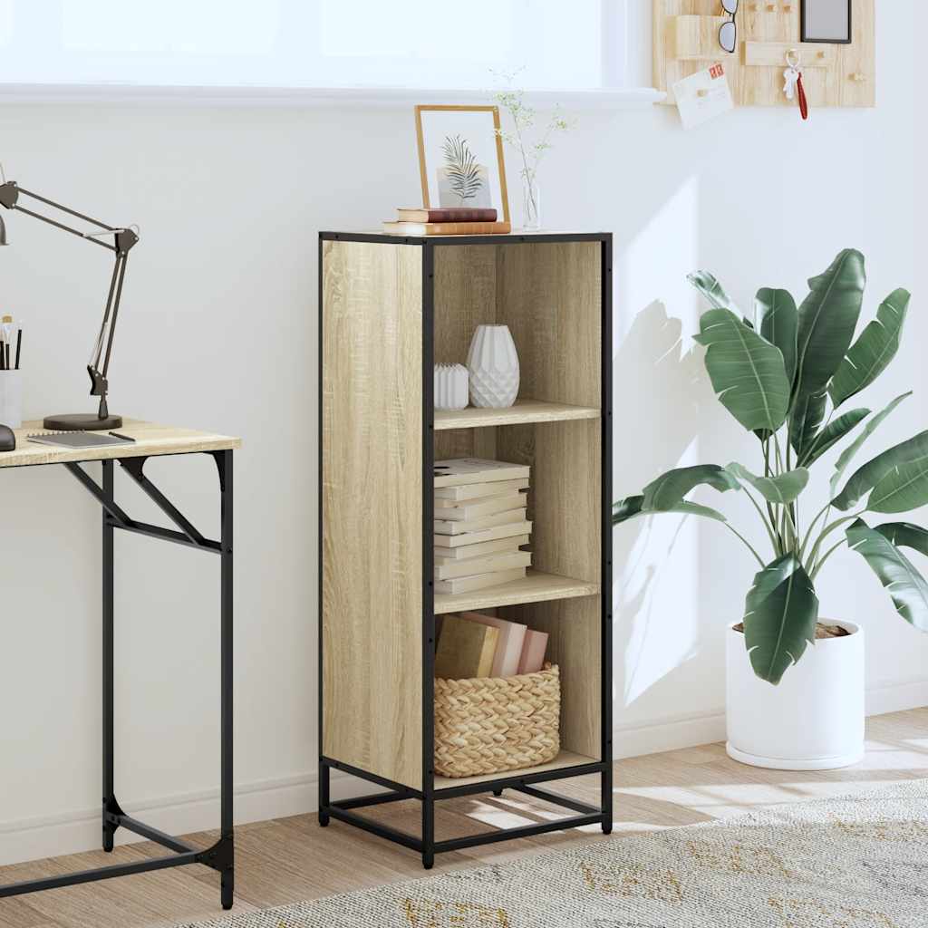 Bücherregal Schwarz 60x35x139 cm Holzwerkstoff