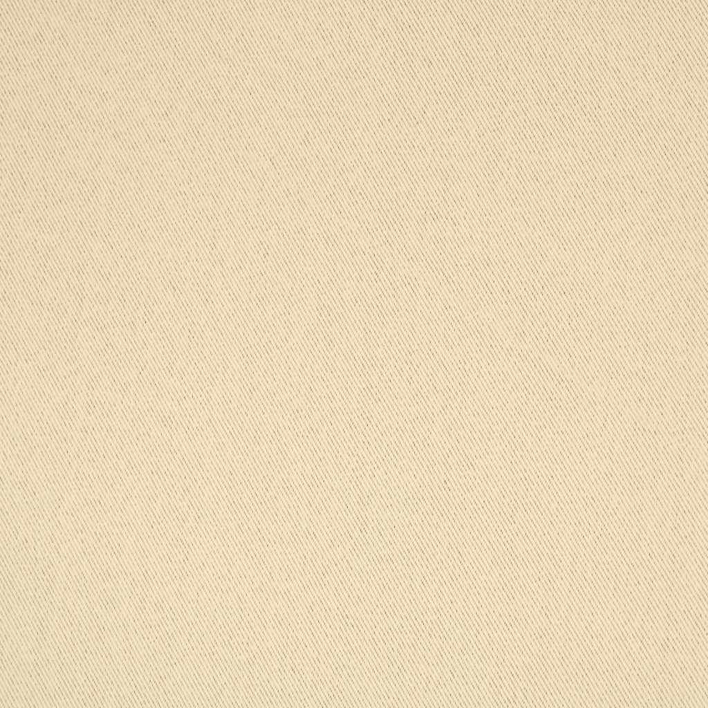 Verdunkelungs-Vorhänge mit Ringen 2 pcs Beige 140 x 140 cm