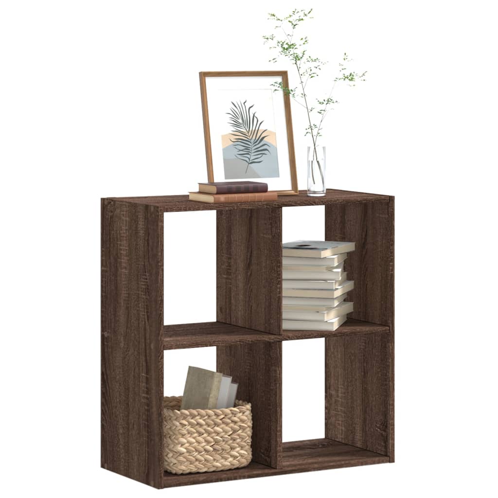 Bücherregal Schwarze Eiche 102 x 32 x 102 cm