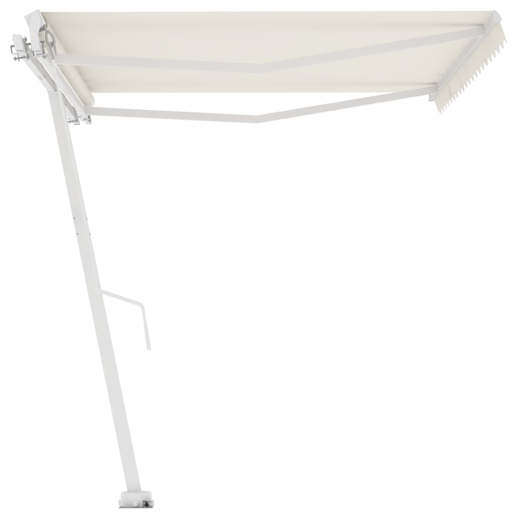 Standmarkise Manuell Einziehbar 300x250 cm Creme