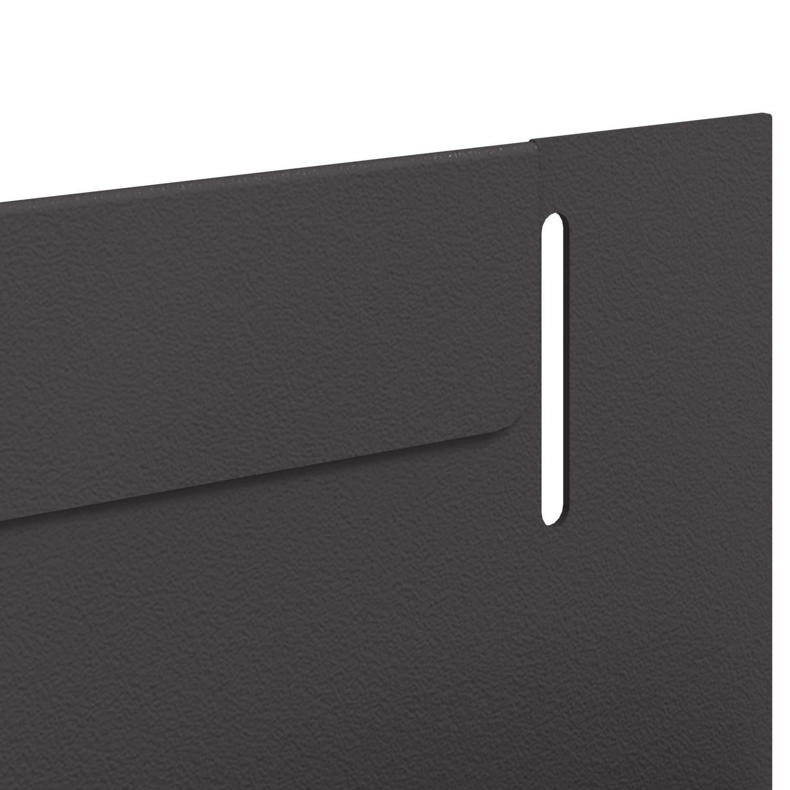 Raseneinfassung 10 pcs 102 x 4 x 4 cm Stahl Schwarz