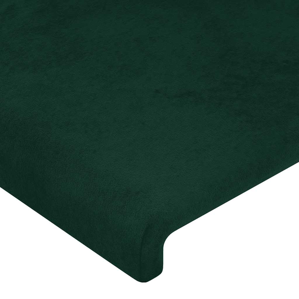 Kopfteil Hellgrau 80x5x118/128 cm Samt