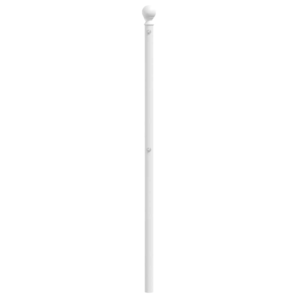 Ersatz-Kopfteil Metall Schwarz 90 cm