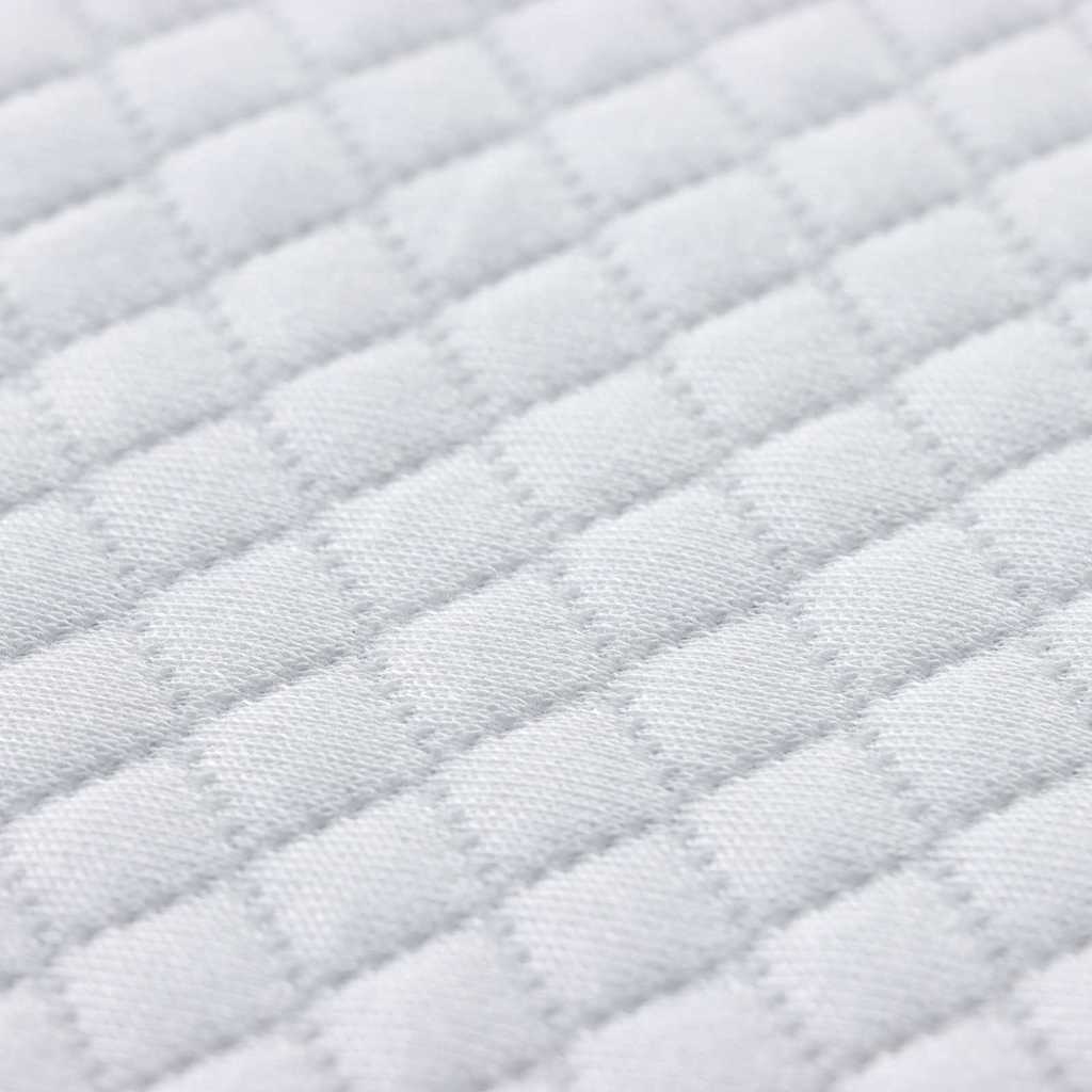 Matratzentopper aus Memory-Schaum for Erwachsene Weich Weiß