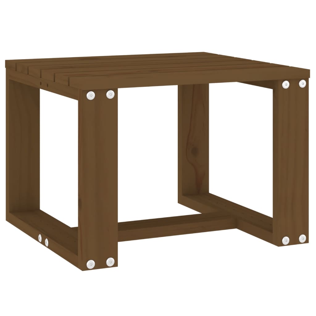 Garten-Beistelltisch 40x38x28,5 cm Massivholz Kiefer
