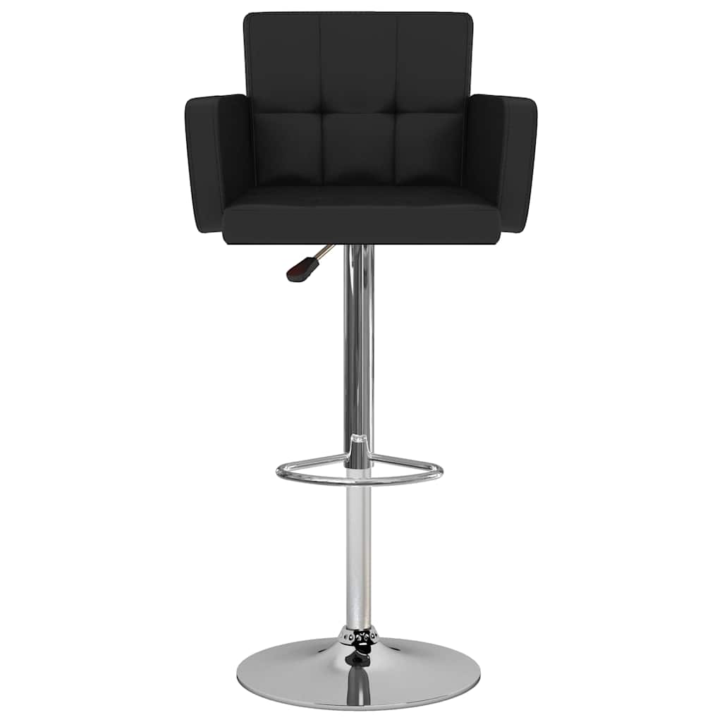 Barhocker 2 Stk. Weiß Kunstleder