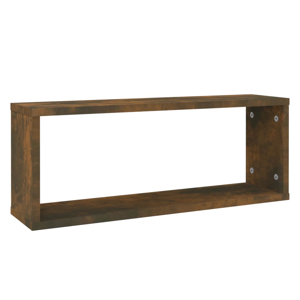 Würfelregale 2 Stk. Weiß 30x15x30 cm