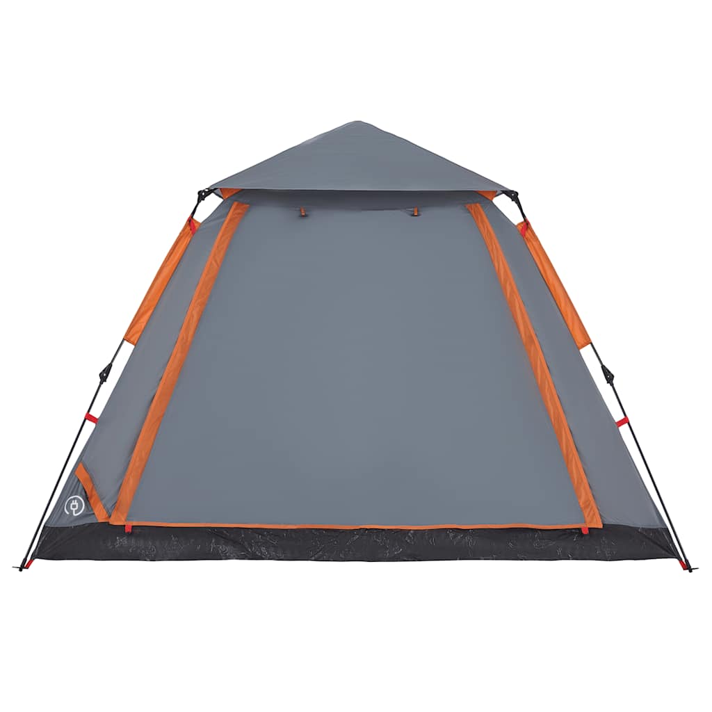 Kuppel-Campingzelt 4 Personen Grün Quick Release