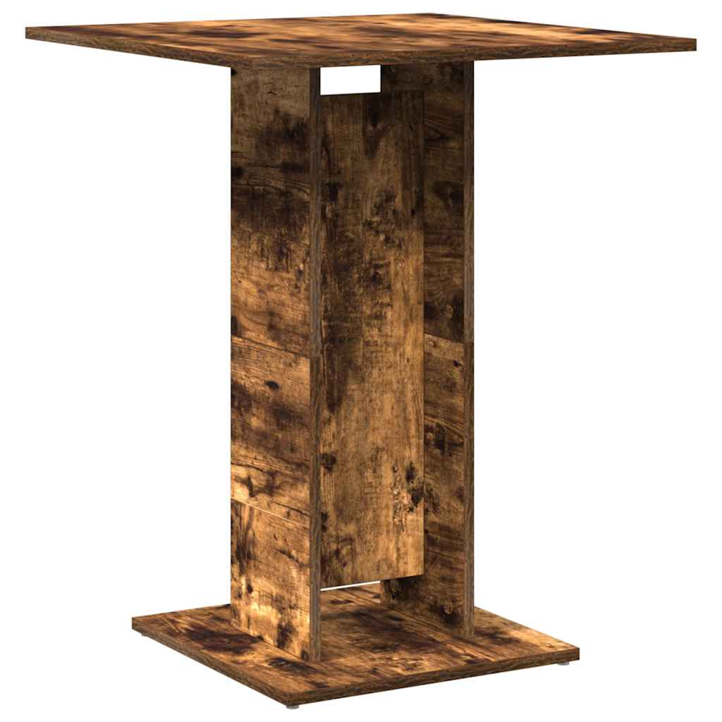 Bistrotisch Weiß 60x60x75 cm Holzwerkstoff