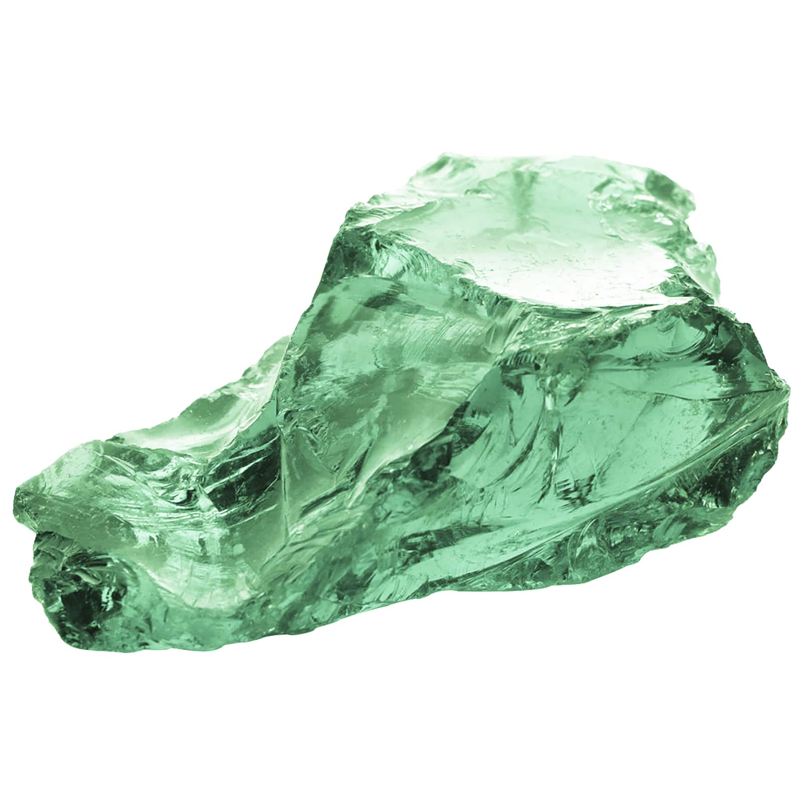 Gabionensteine aus Glas Grün 60-120 mm 25 kg