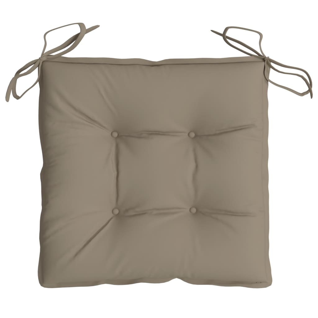 Stuhlkissen 4 Stk. Hellblau 40x40x7 cm Oxford-Gewebe