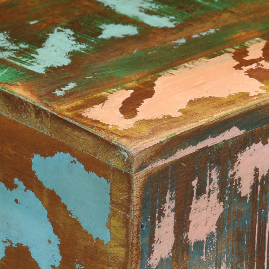 Beistelltisch 40x30x50 cm Raues Mango-Massivholz