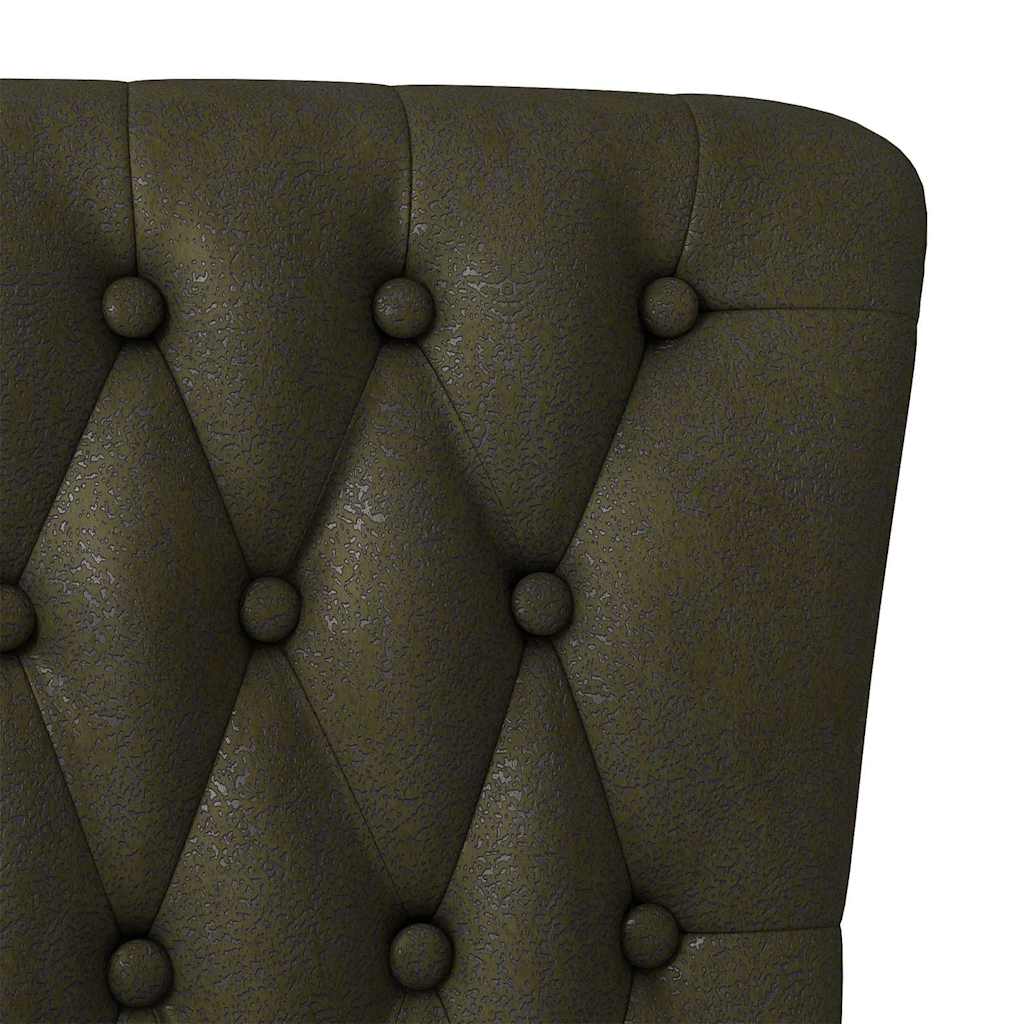 Schlafsessel Braun 56,5 x 70 x 110 cm Kunstwildleder