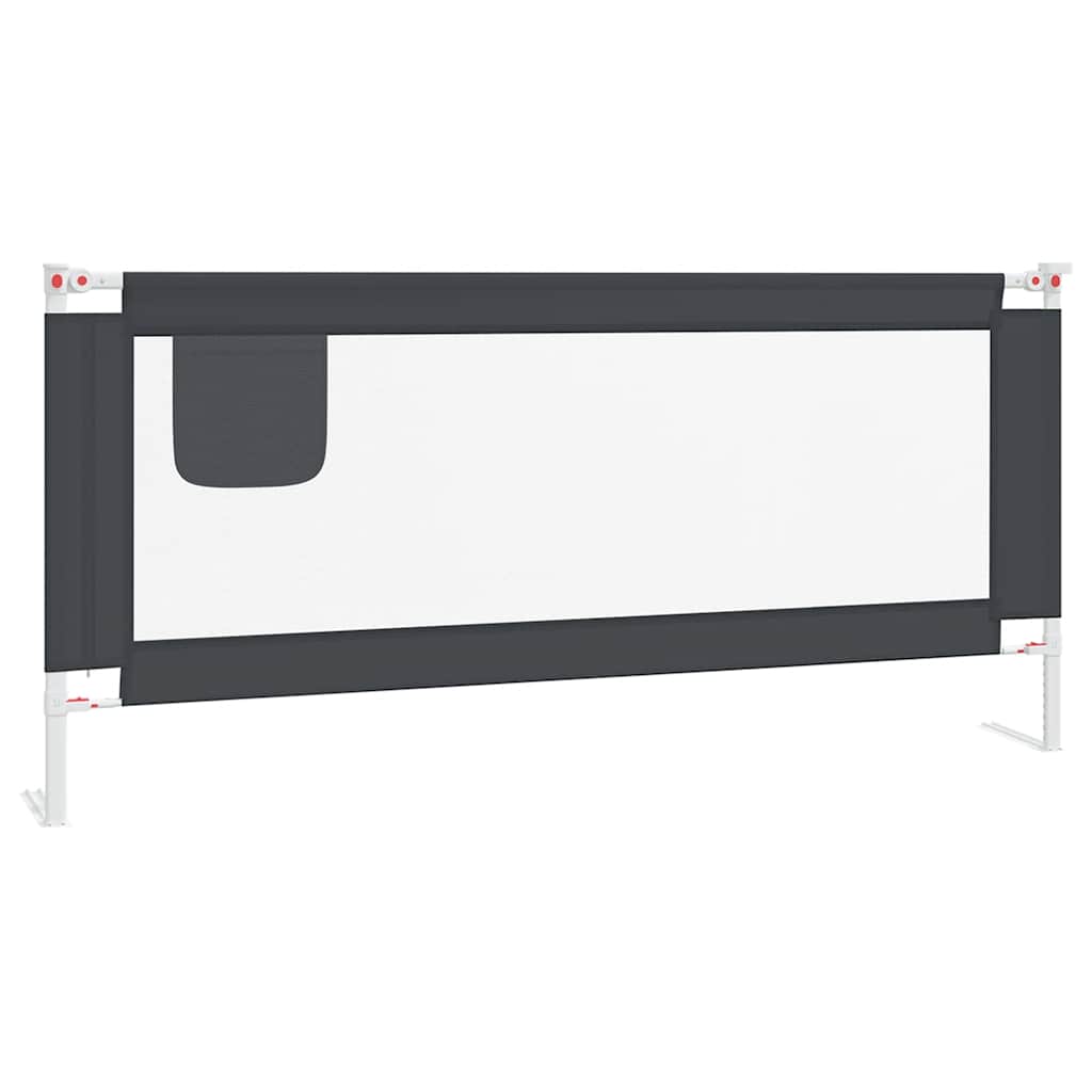 Kleinkind-Bettschutzgitter Grün 90x25 cm Stoff