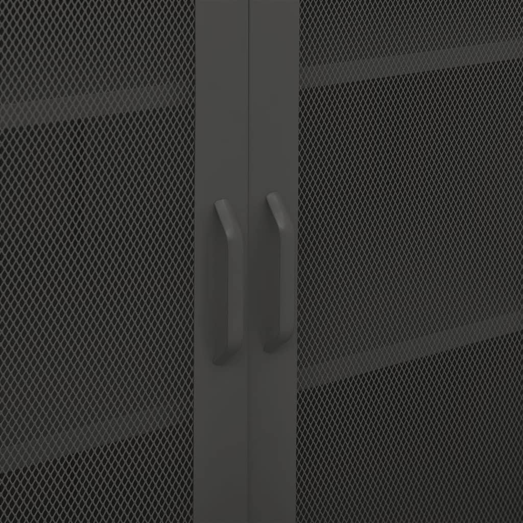 Lagerschrank Olivgrün 80x35x101,5 cm Stahl