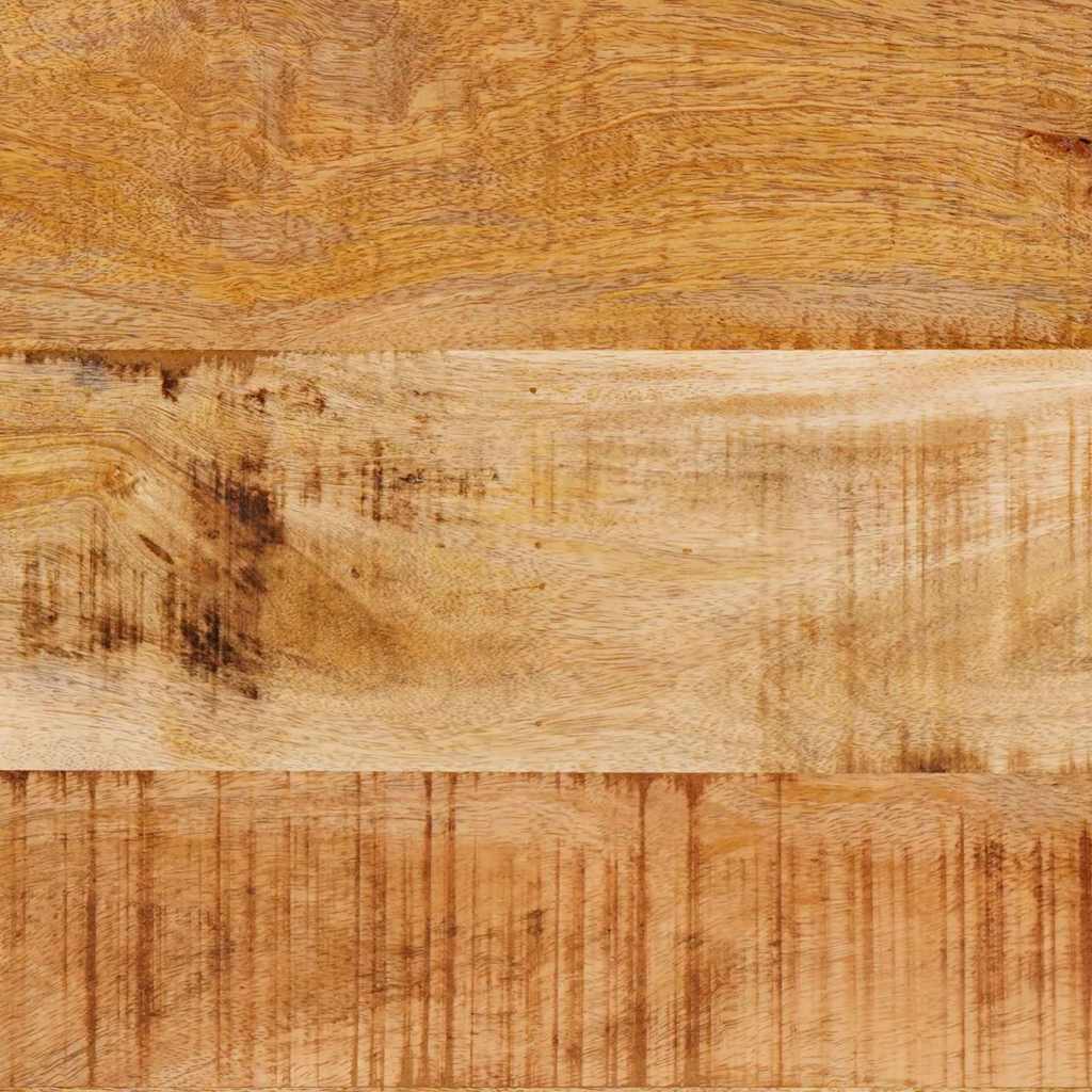 Konsolentisch mit Regal Braun 160 x 33 x 75 cm Massivholz Mango