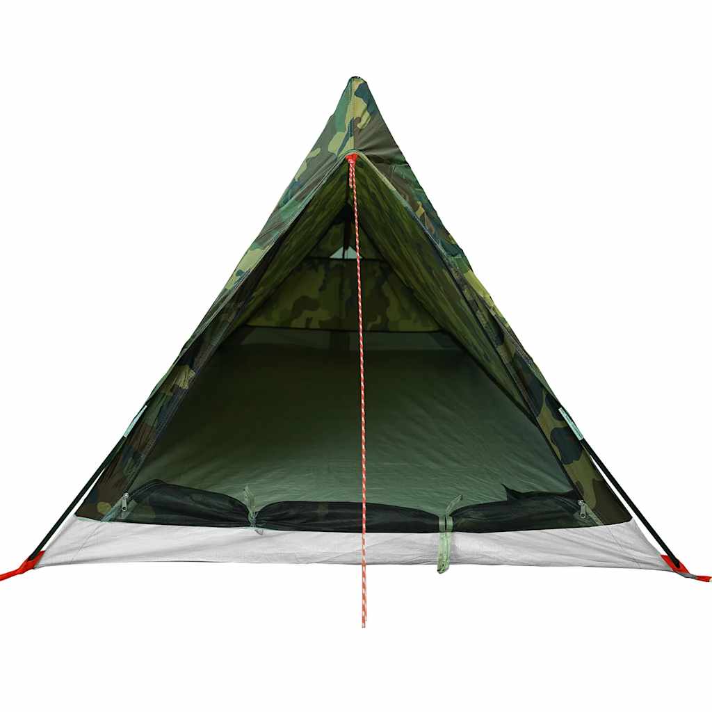 Campingzelt 2 Personen Olivgrün Wasserdicht