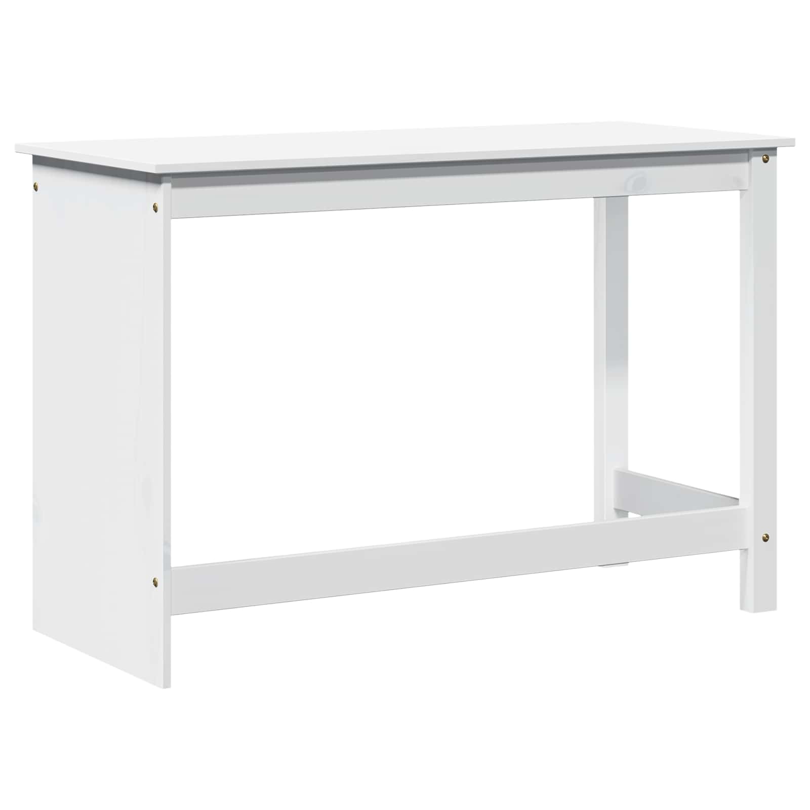 Schreibtisch Honigbraun 112 x 50 x 75 cm Massivholz Kiefer