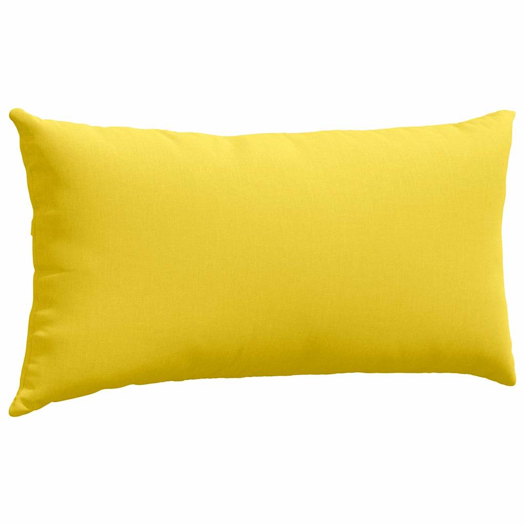 Sofakissen 2 pcs Hellgrau 50 x 30 cm Stoff