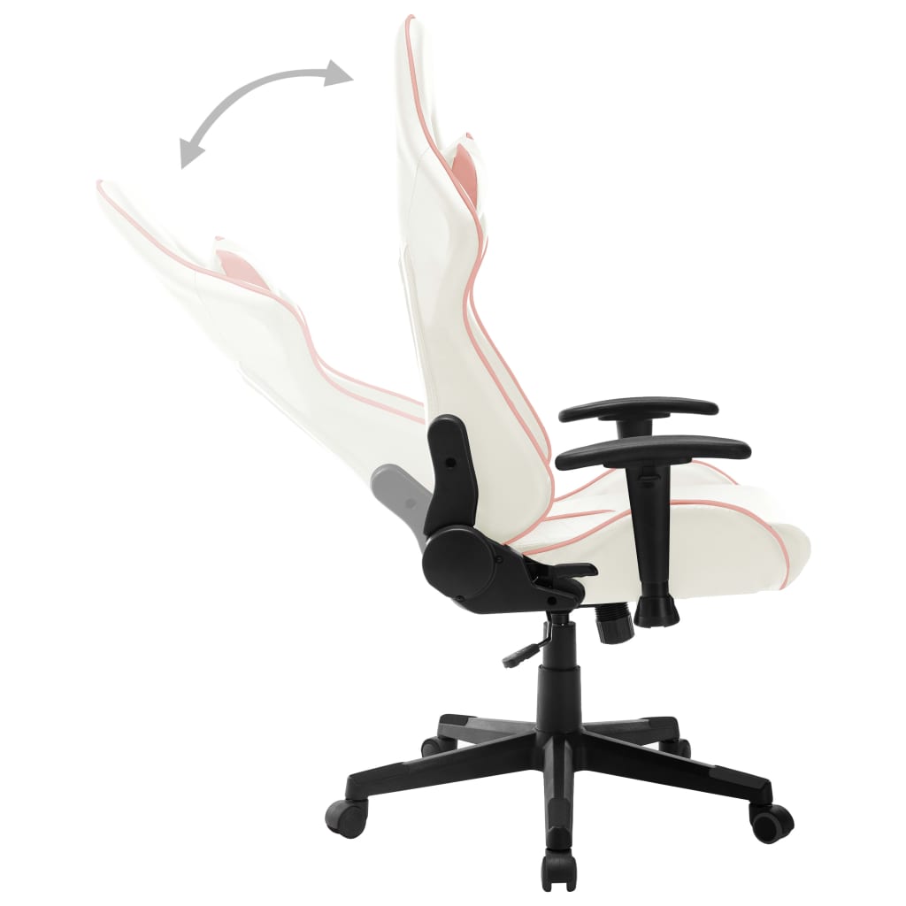 Gaming-Stuhl Schwarz und Blau Kunstleder