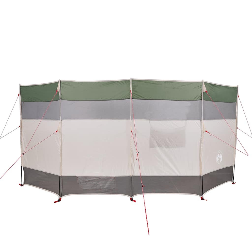 Camping-Windschutz Grün 510x153 cm Wasserdicht