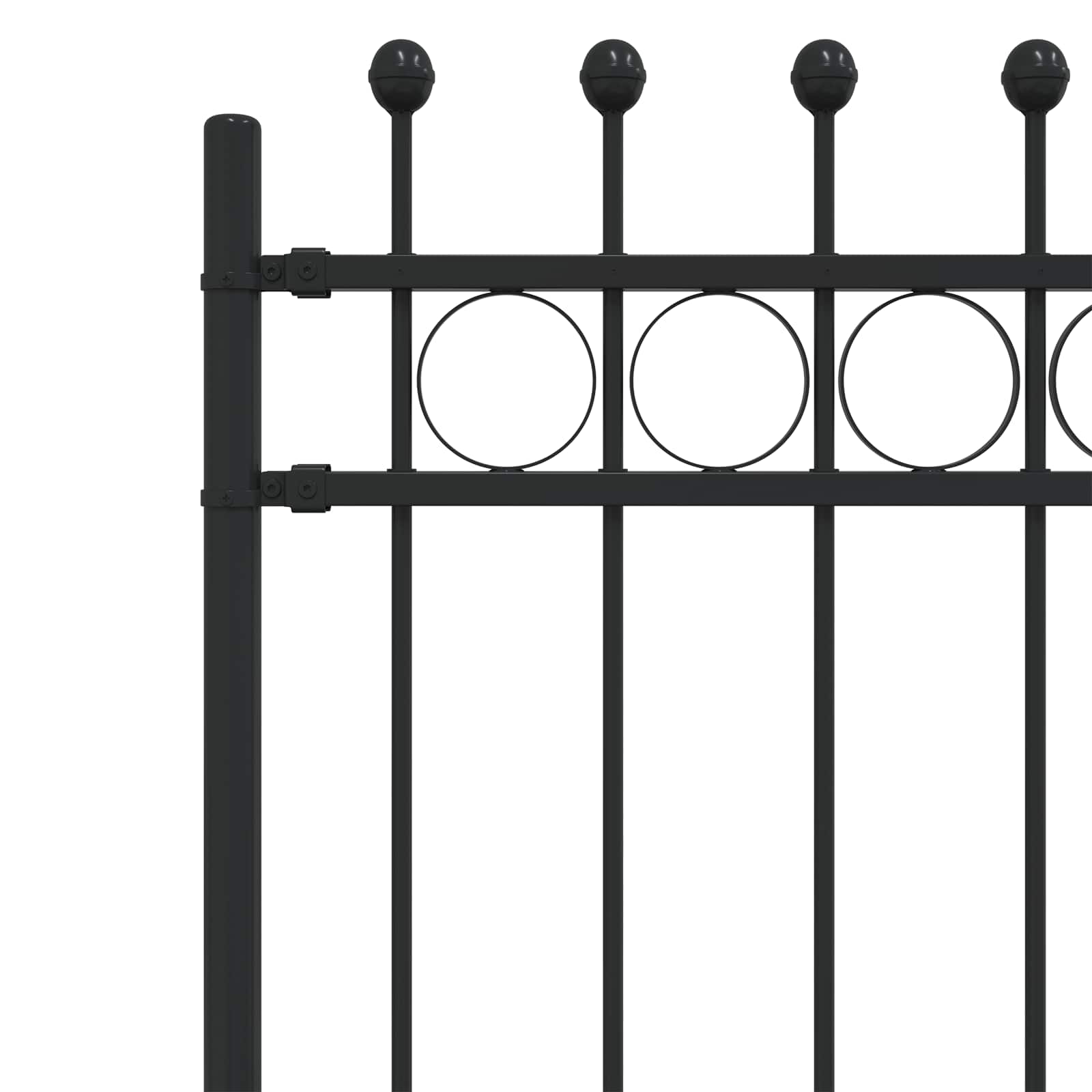 Ringzaun TILBURG Schwarz