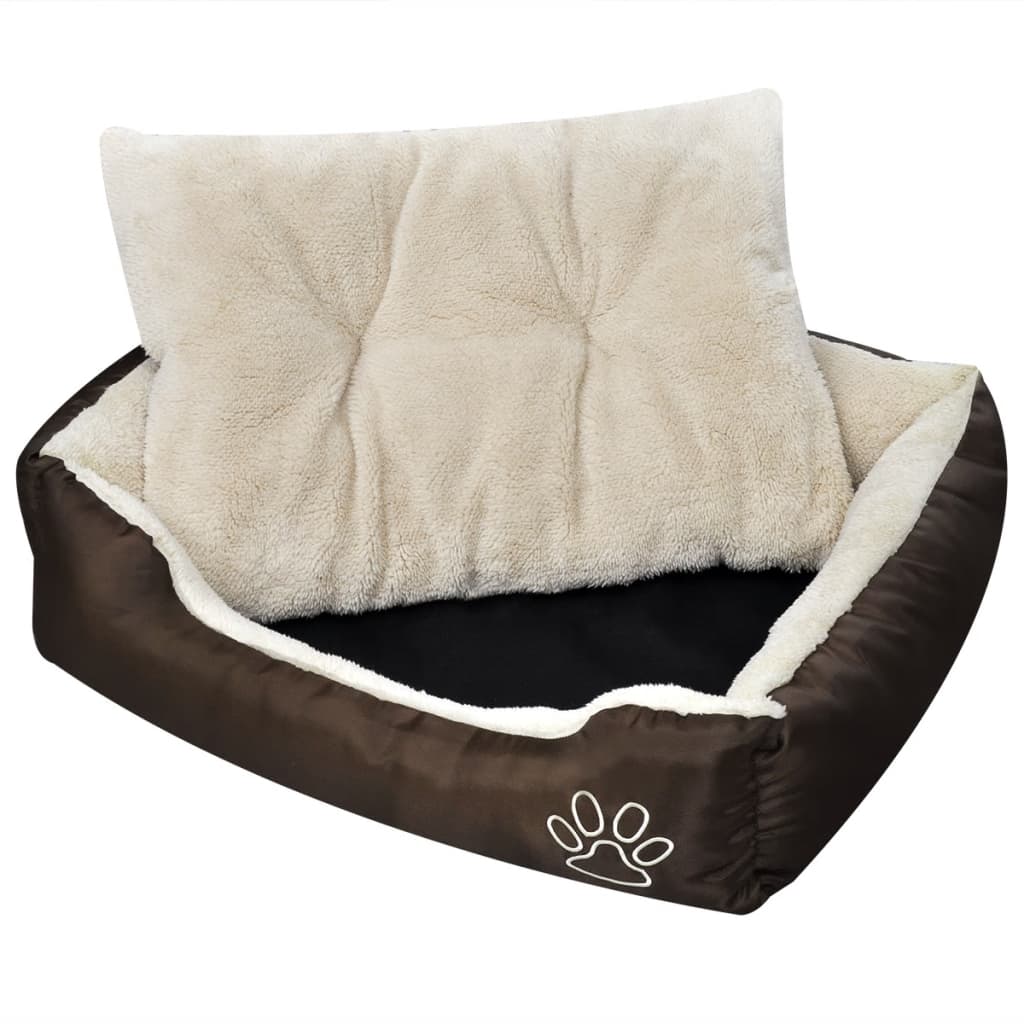 Hundebett Beige und Braun XXL