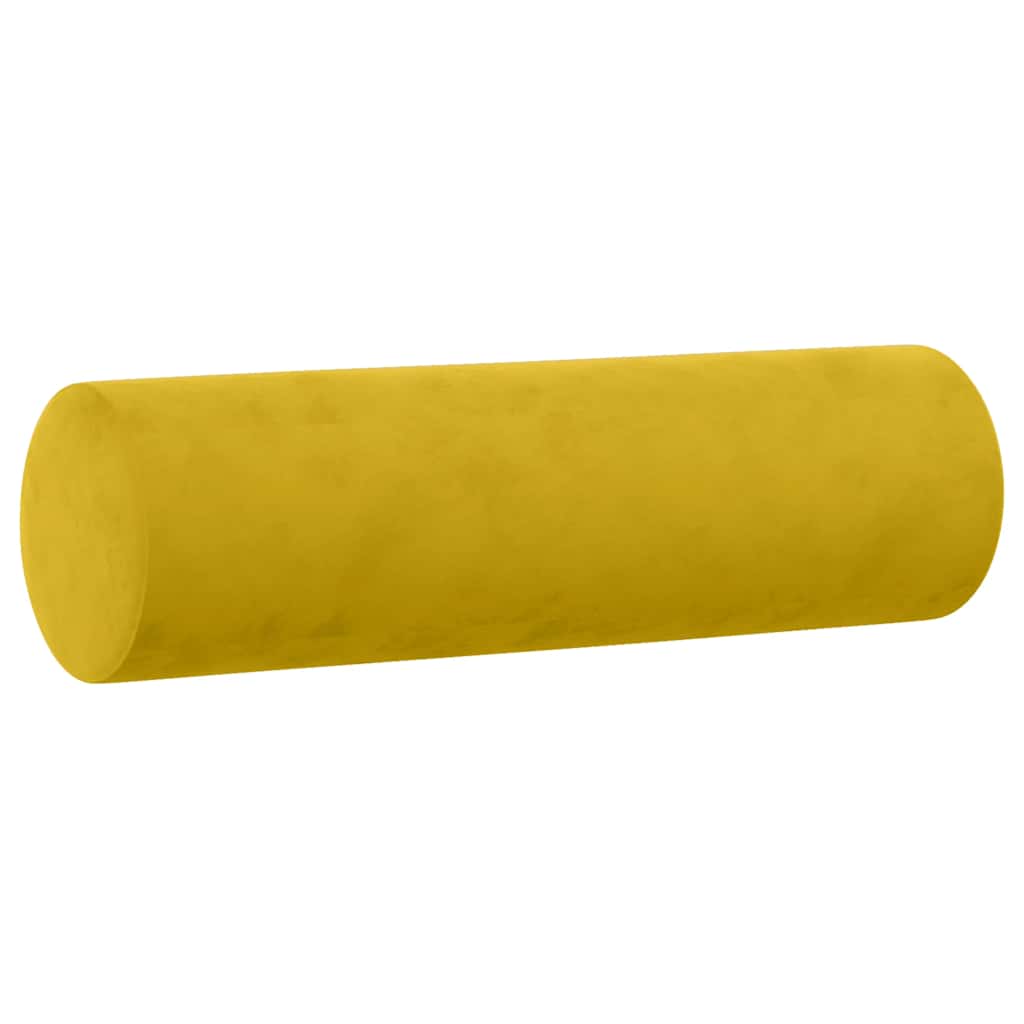 2-Sitzer-Sofa mit Zierkissen Dunkelgrün 120 cm Samt