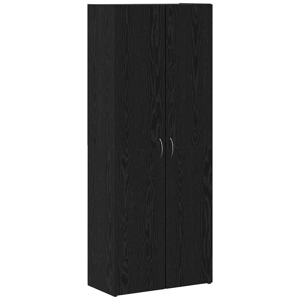 Aktenschrank Weiß 60x32x153 cm Holzwerkstoff