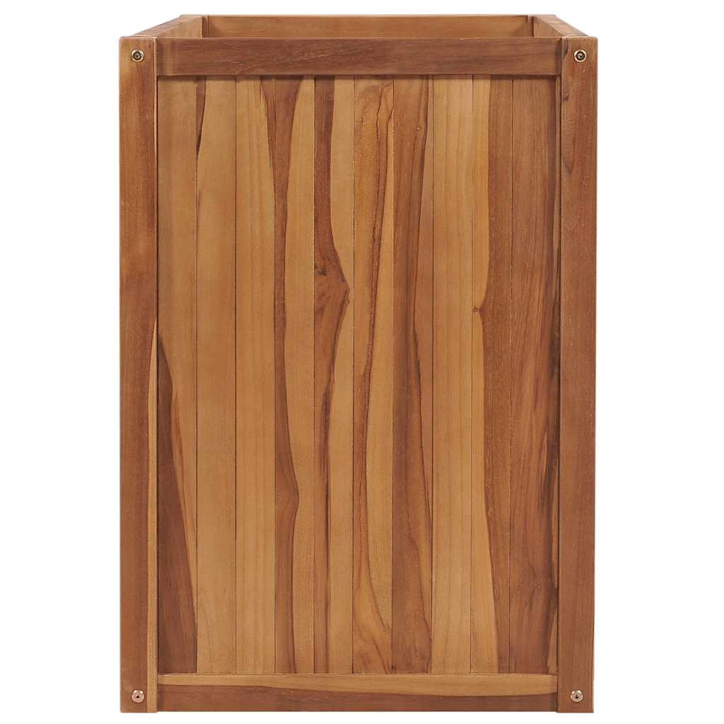 Hochbeet 150x30x25 cm Massivholz Teak