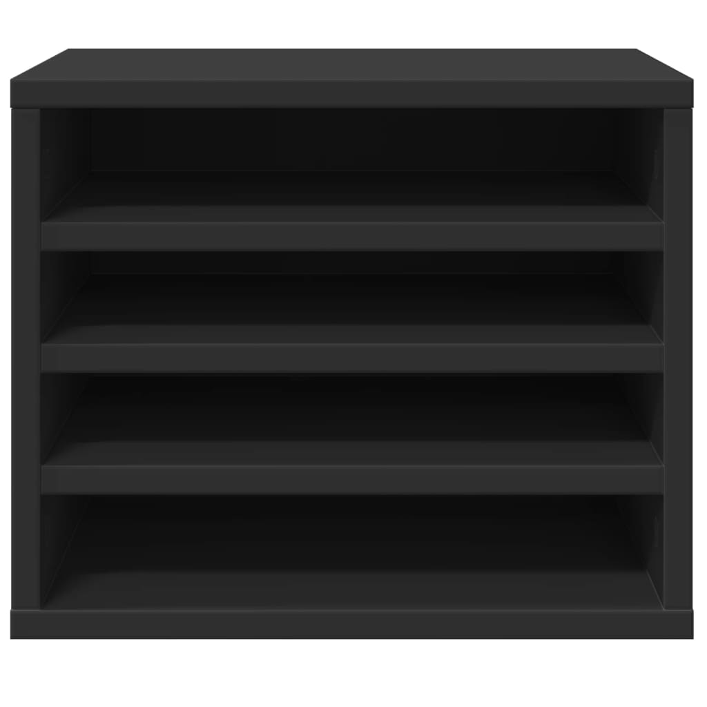 Schreibtisch-Organizer Weiß 36x26x29,5 cm Holzwerkstoff