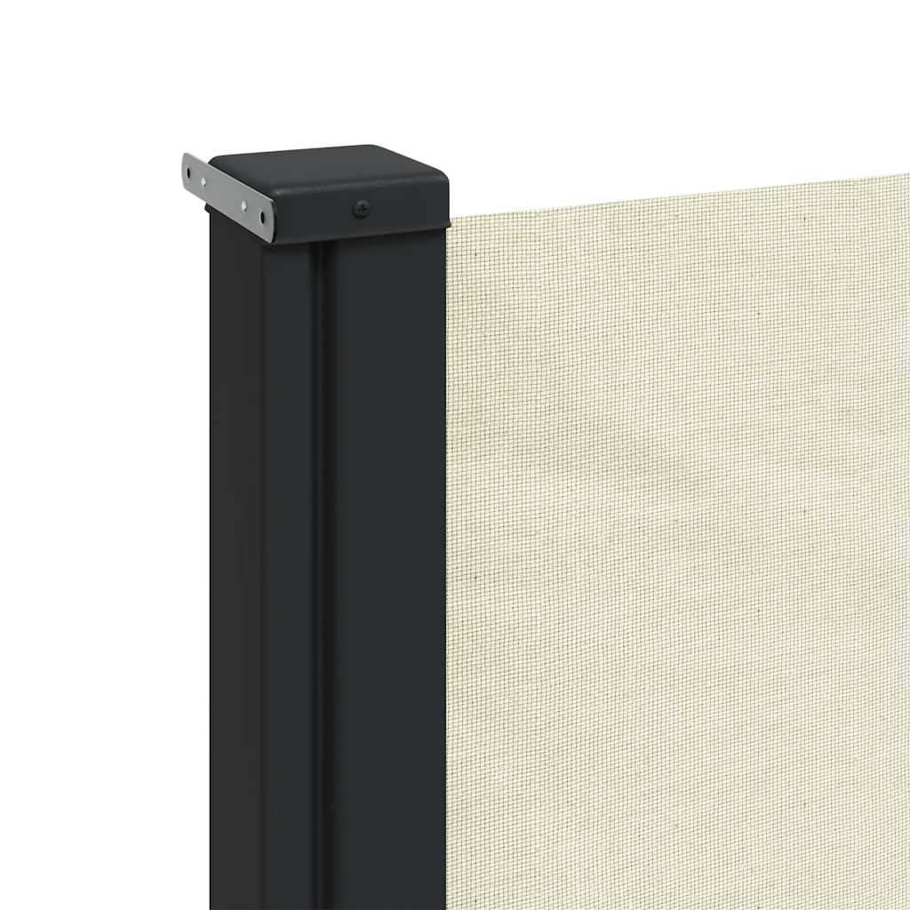 Seitenmarkise Ausziehbar Schwarz 100x300 cm