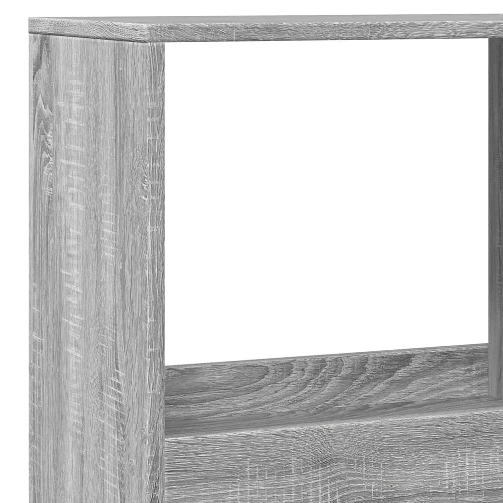 Bücherregal Weiß 100x33x135 cm Holzwerkstoff