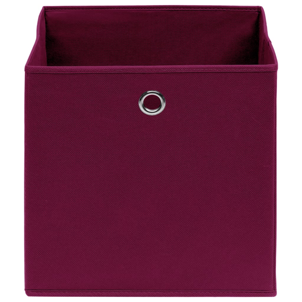 Aufbewahrungsboxen 4 Stk. Blau 32x32x32 cm Stoff