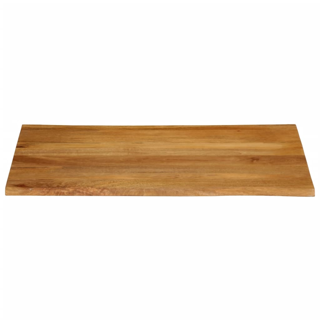 Tischplatte 40x40x2,5 cm Rechteckig Massivholz Akazie Baumkante