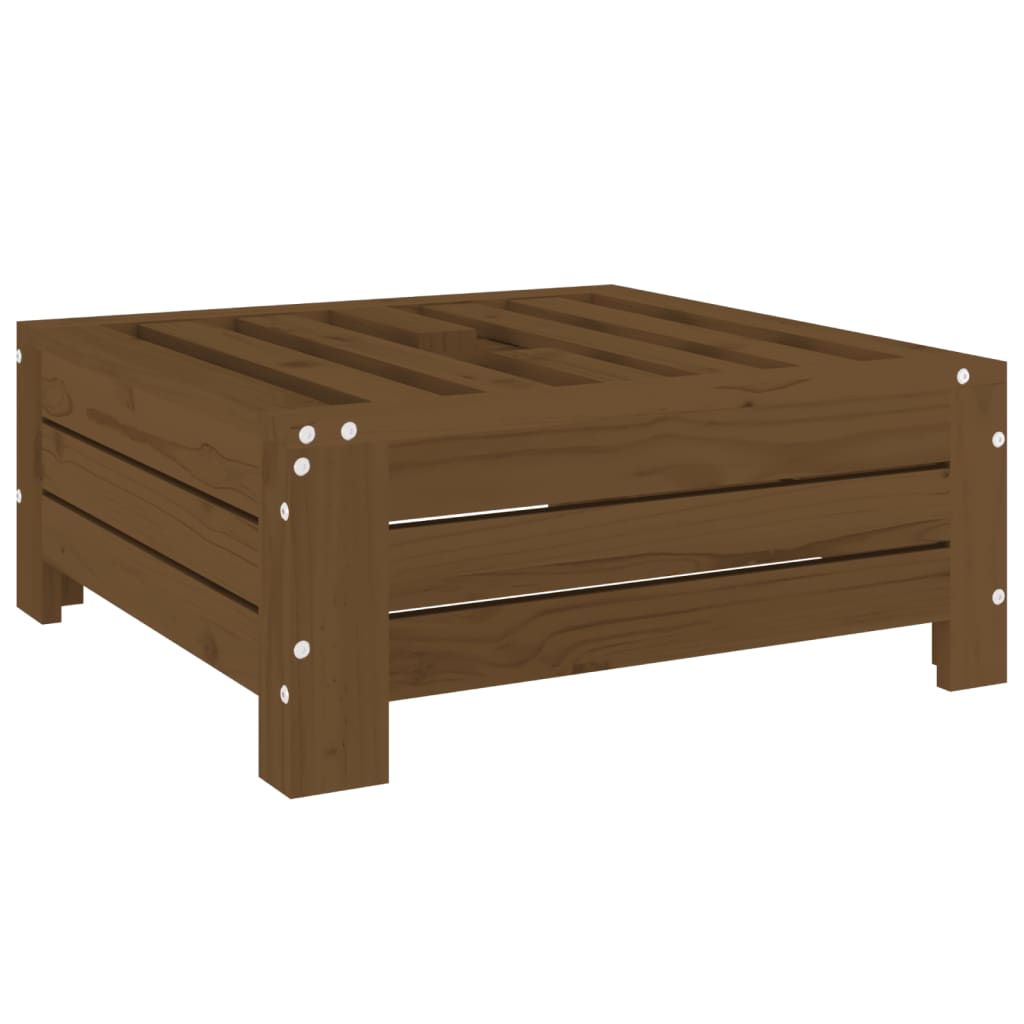 Verkleidung für Sonnenschirmständer Weiß Massivholz Kiefer