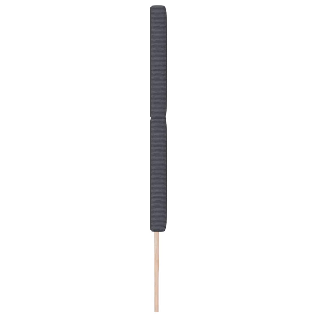 Kopfteil Hellgrau 80 cm Cordstoff