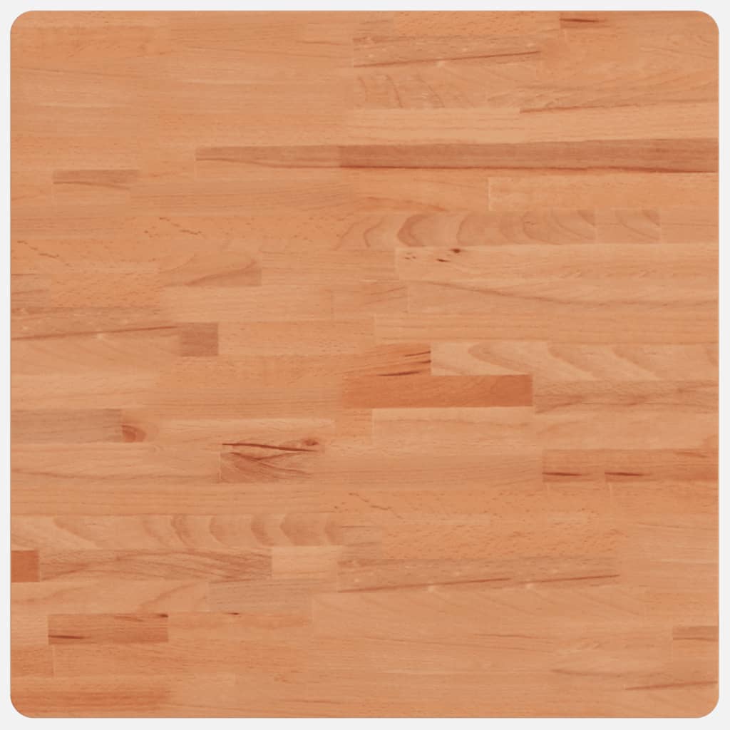 Tischplatte Ø30x1,5 cm Rund Massivholz Buche