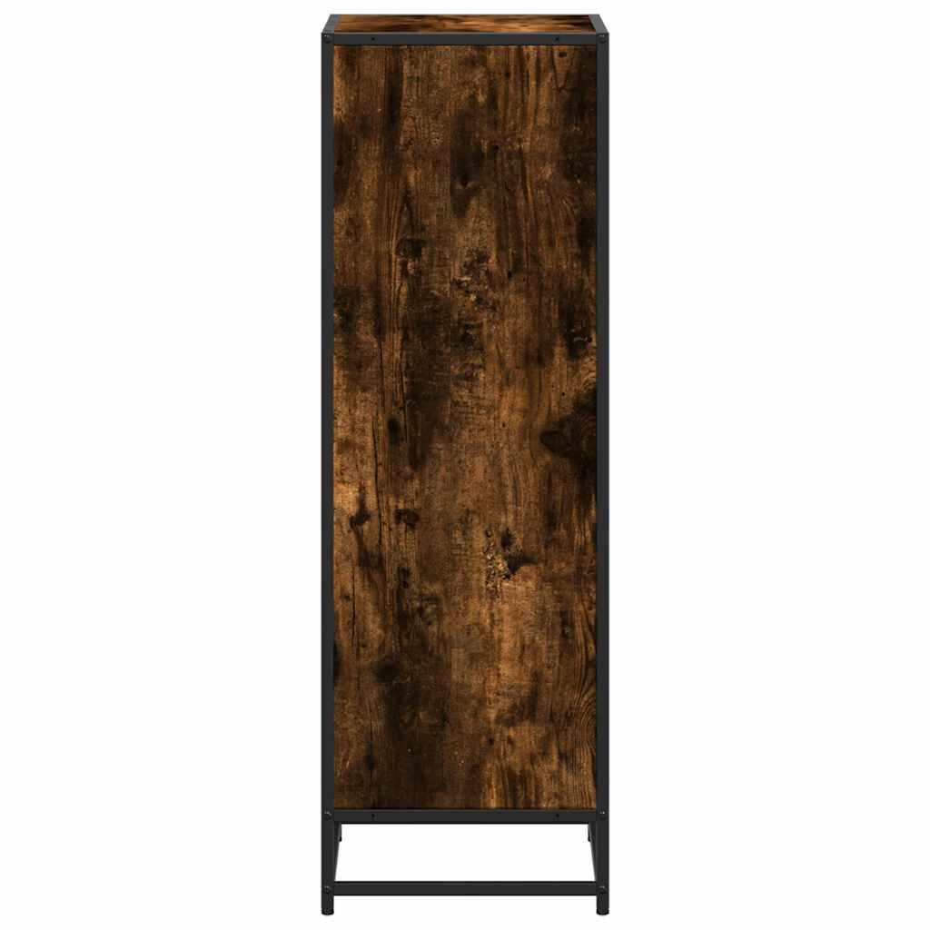 Bücherregal Schwarz 60x35x139 cm Holzwerkstoff