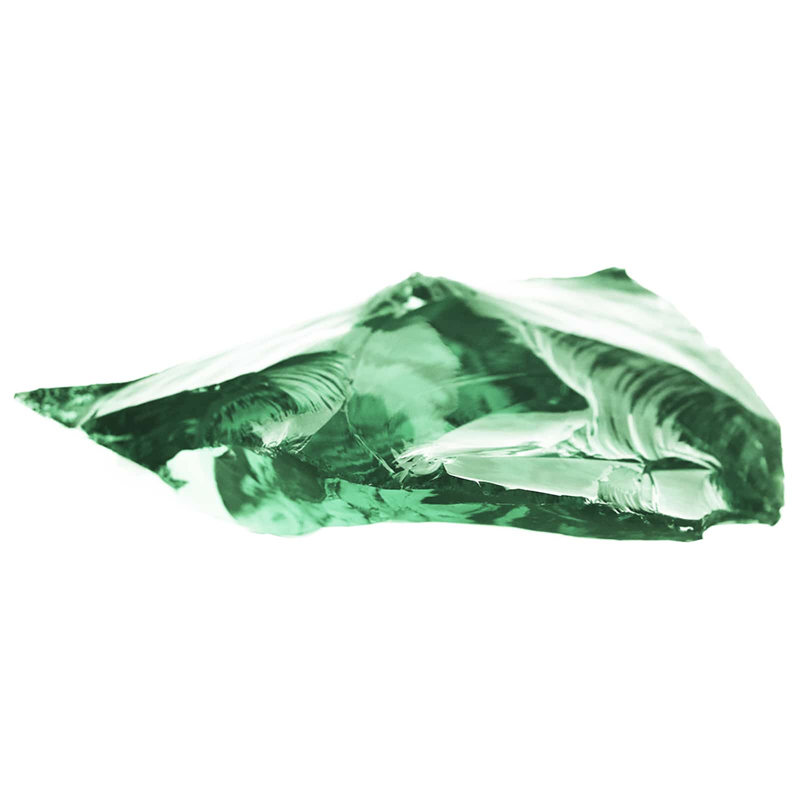 Gabionensteine aus Glas Grün 60-120 mm 25 kg