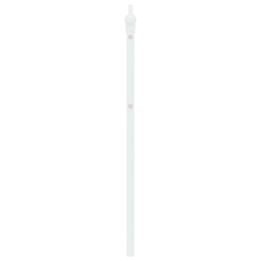 Ersatz-Kopfteil Metall Schwarz 135 cm
